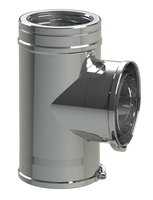 Dubbelwandig 150 mm T Stuk 508158