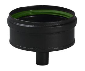 Enkelwandig 100 mm Dop voor T stuk 341109