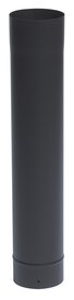 Enkelwandig 180 mm Buis 50 cm zwart 344507