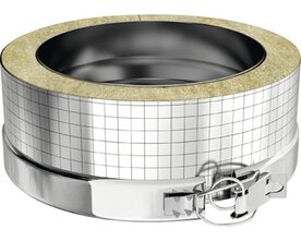 Dubbelwandig 80 mm Dop voor T stuk 517088