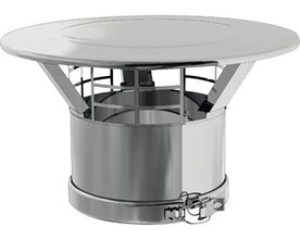 Dubbelwandig80 mm Trekkende kap 594088