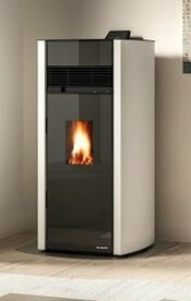 Pelletkachel Palazzetti Bianca lux 12 white