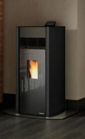 Pelletkachel Palazzetti Bianca lux 12 black