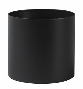 Enkelwandig 150 mm  Aansluitstuk zwart